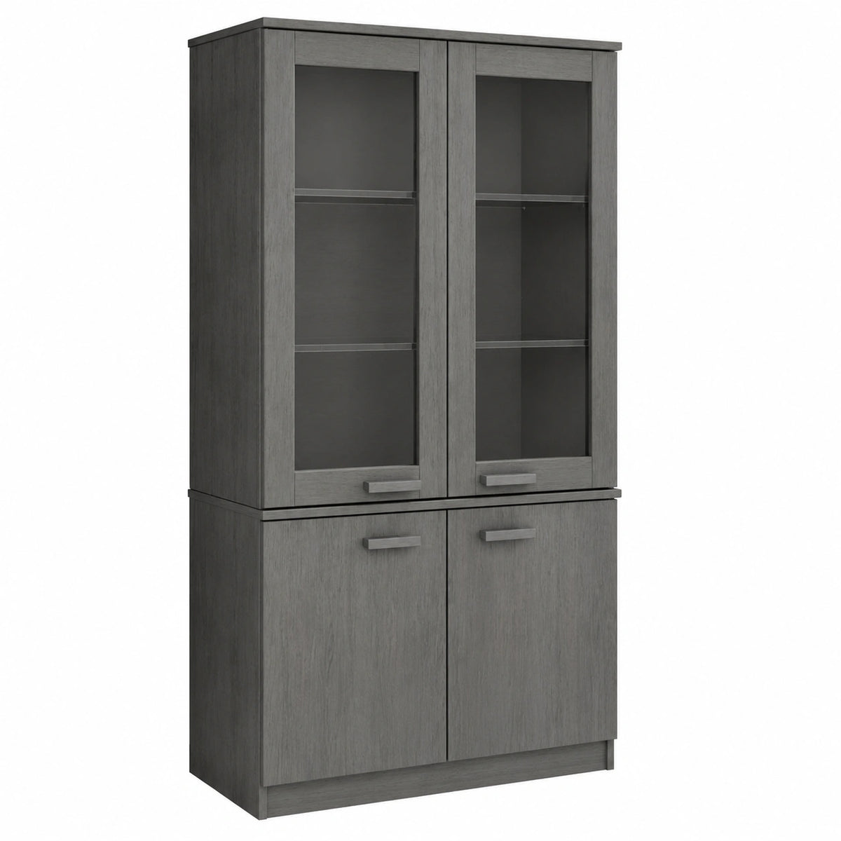 Armoire, coloris gris, 85 x 35 x 100 cm, pour la chambre