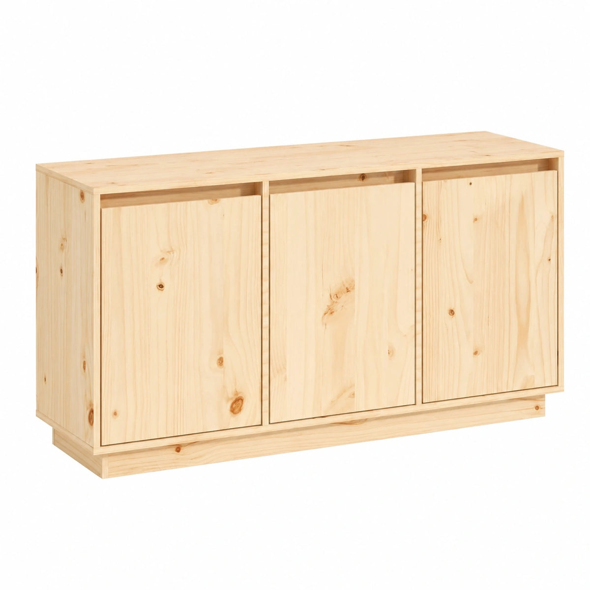 Meuble d’appoint, en bois massif, 111 x 34 x 60 cm, pour le salon ou la chambre