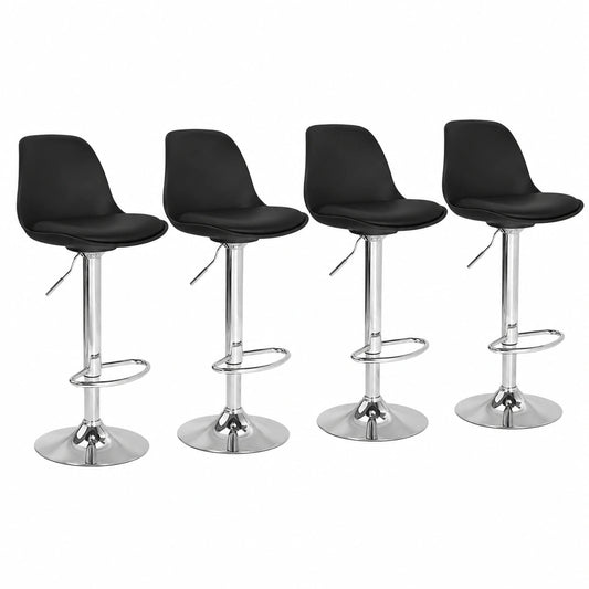 Tabouret, coloris noir, pour la cuisine ou l’espace repas