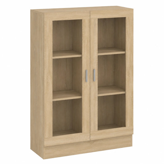 Armoire, avec rangement, en chêne et verre, 82,5 x 30,5 x 115 cm, pour la chambre