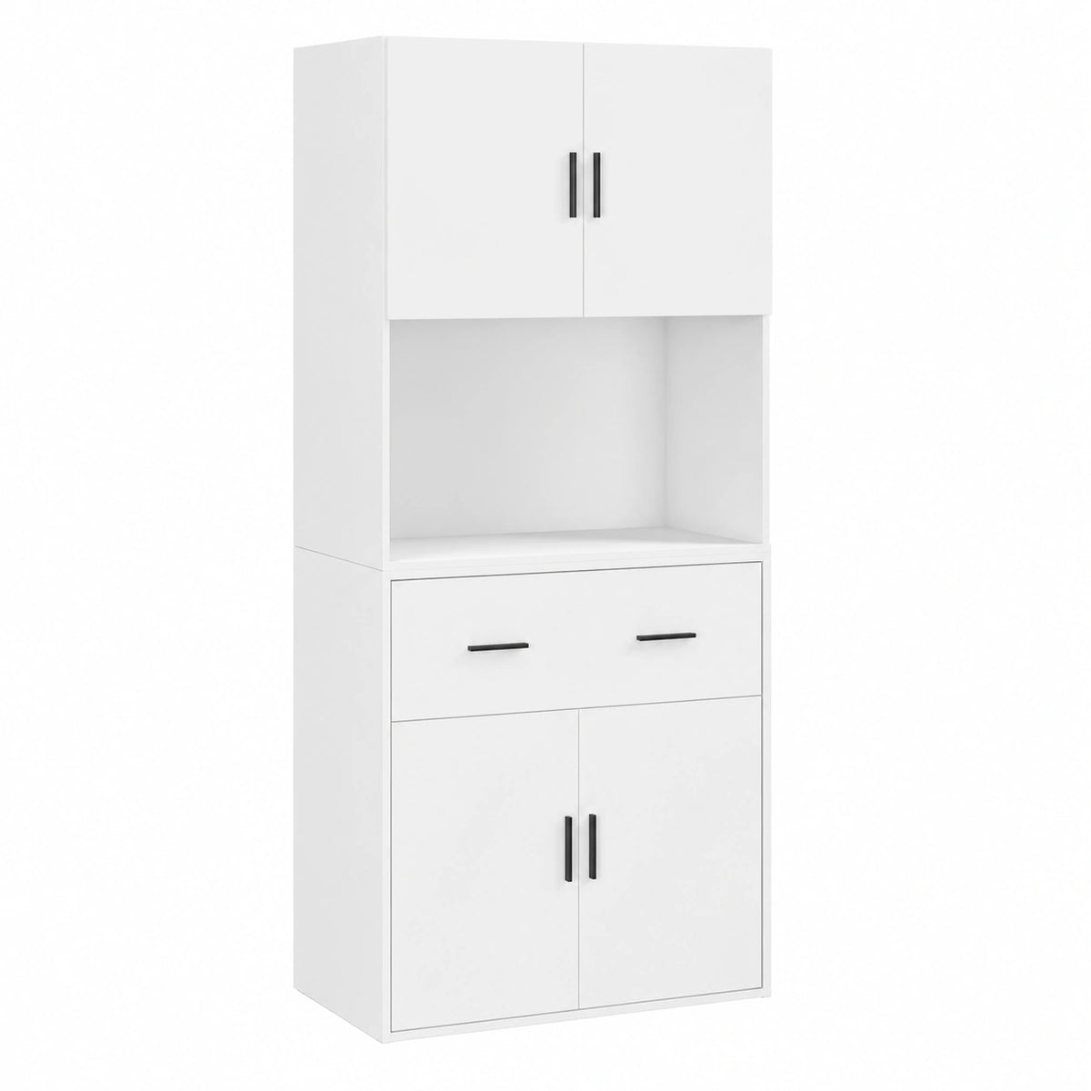 Meuble d’appoint, coloris blanc, pour le salon ou la chambre