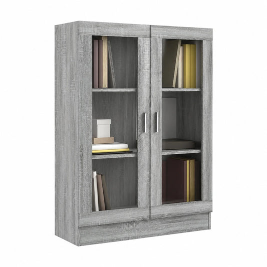 Armoire, coloris gris, 82,5 x 30,5 x 115 cm, pour la chambre